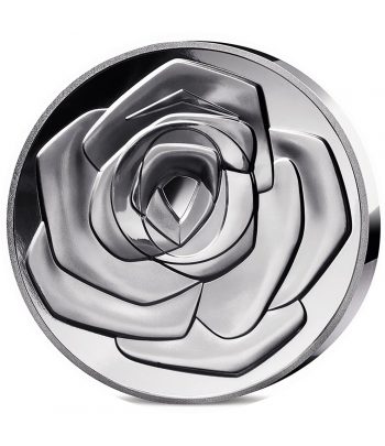 Moneda 20 euros de plata Francia año 2025. 50 Años Lancôme  - 1