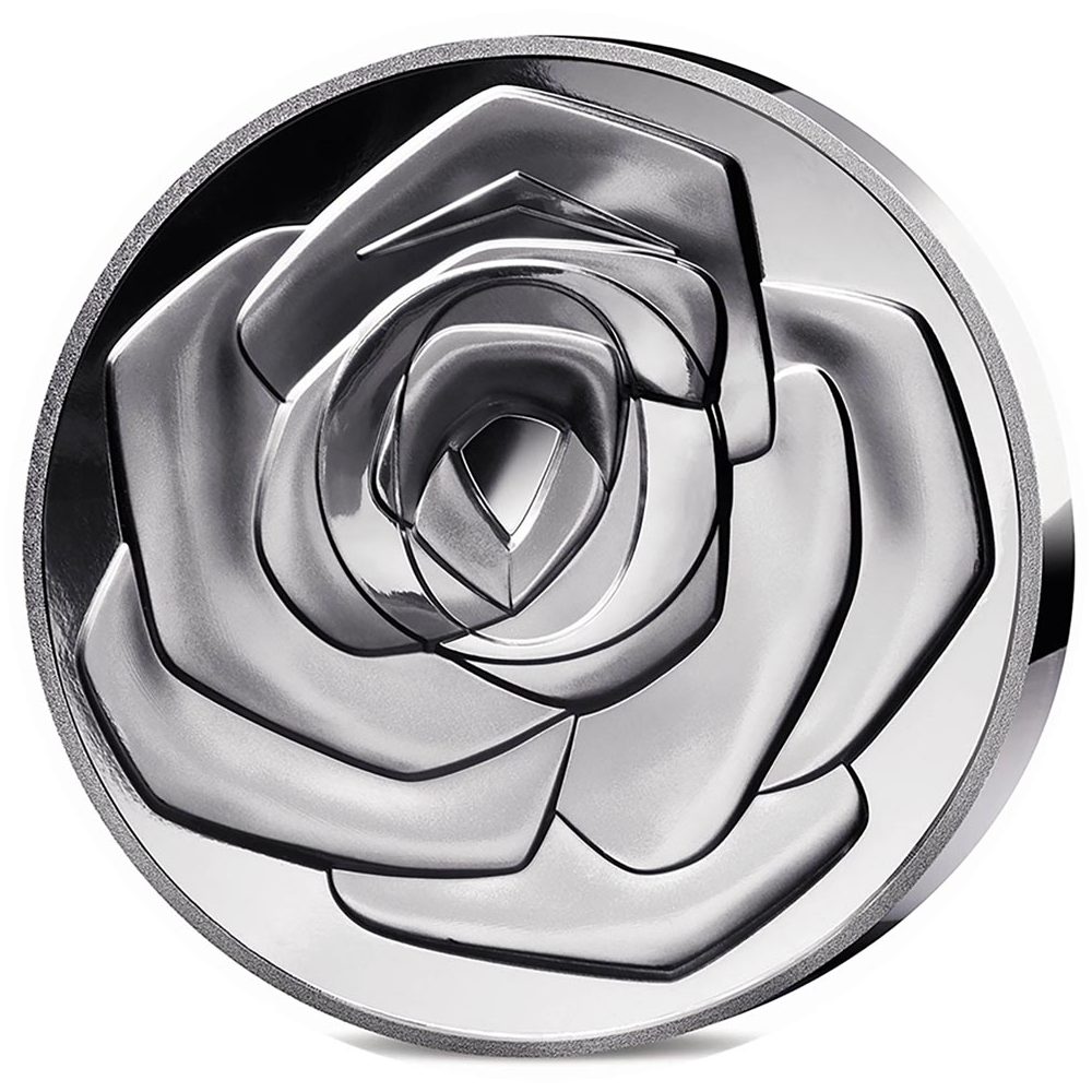 Moneda 20 euros de plata Francia año 2025. 50 Años Lancôme  - 1