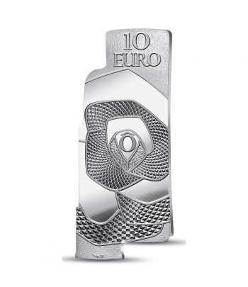 Moneda 10 euros de plata Francia año 2025. 50 Años Lancôme  - 2