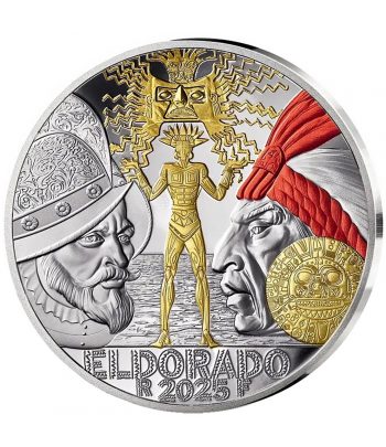 Moneda 10 euros de plata Francia 2025. La Semeuse. El Dorado  - 1