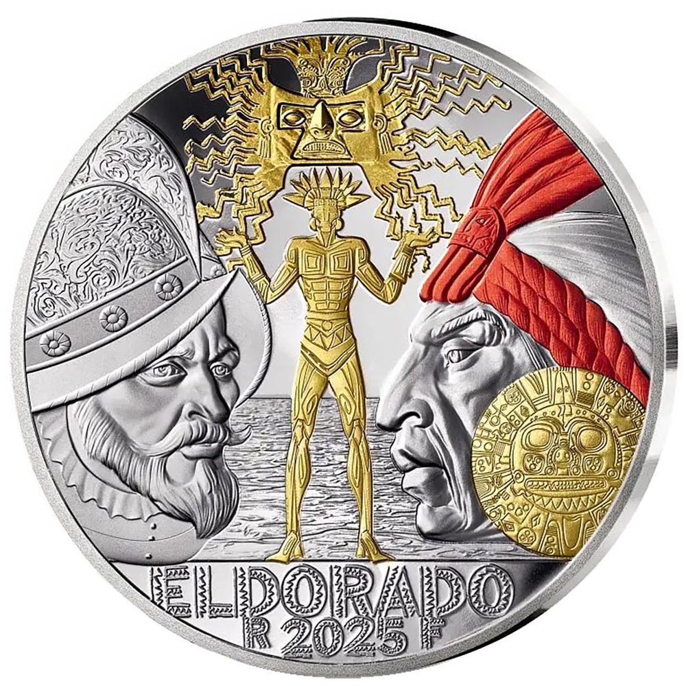 Moneda 10 euros de plata Francia 2025. La Semeuse. El Dorado  - 1