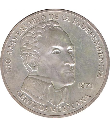 Moneda de Panamá 20 Balboas 1971 Independencia. Plata  - 1 Moneda de Panamá 20 Balboas 1971 Independencia. Plata  - 1