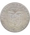 Moneda de Panamá 20 Balboas 1977 Vasco Nuñez de Balboa. Plata  - 2 Moneda de Panamá 20 Balboas 1977 Vasco Nuñez de Balboa. Plata  - 2