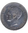 Moneda de España 5 Pesetas Plata 1897 *97 Alfonso XIII SG V.  - 1