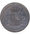 Moneda de España 5 Pesetas Plata 1899 *99 Alfonso XIII SG V.  - 2