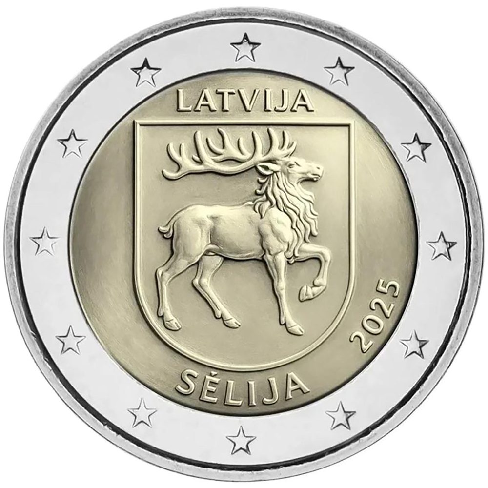 Moneda 2 euros Lituania 2025 Selija.  - 1