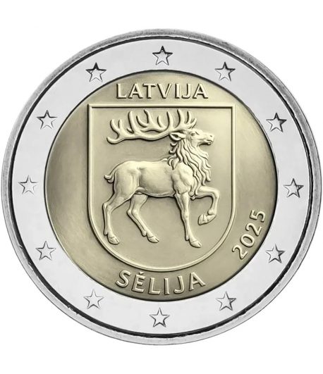 Moneda 2 euros Lituania 2025 Selija.  - 1