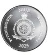 Moneda de plata 2 Dollars Niue 2025 Justicia.  - 2 Moneda de plata 2 Dollars Niue 2025 Justicia.  - 2