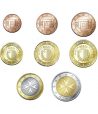 monedas euro serie Malta (8 monedas mixta)  - 1