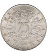 Moneda 25 schillings Austria 1756-1956 Mozart. Plata  - 2