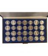 Estuche 28 monedas Canadá Montreal 1976. Plata  - 2