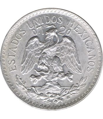Moneda de México 50 Centavos 1944. Plata  - 2