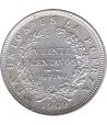 Moneda de 20 centavos Bolivia 1909. SC. Plata  - 2