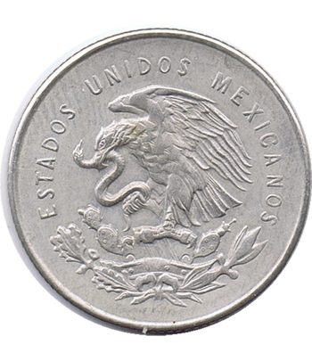 Moneda de 25 Centavos México 1953. Plata  - 2