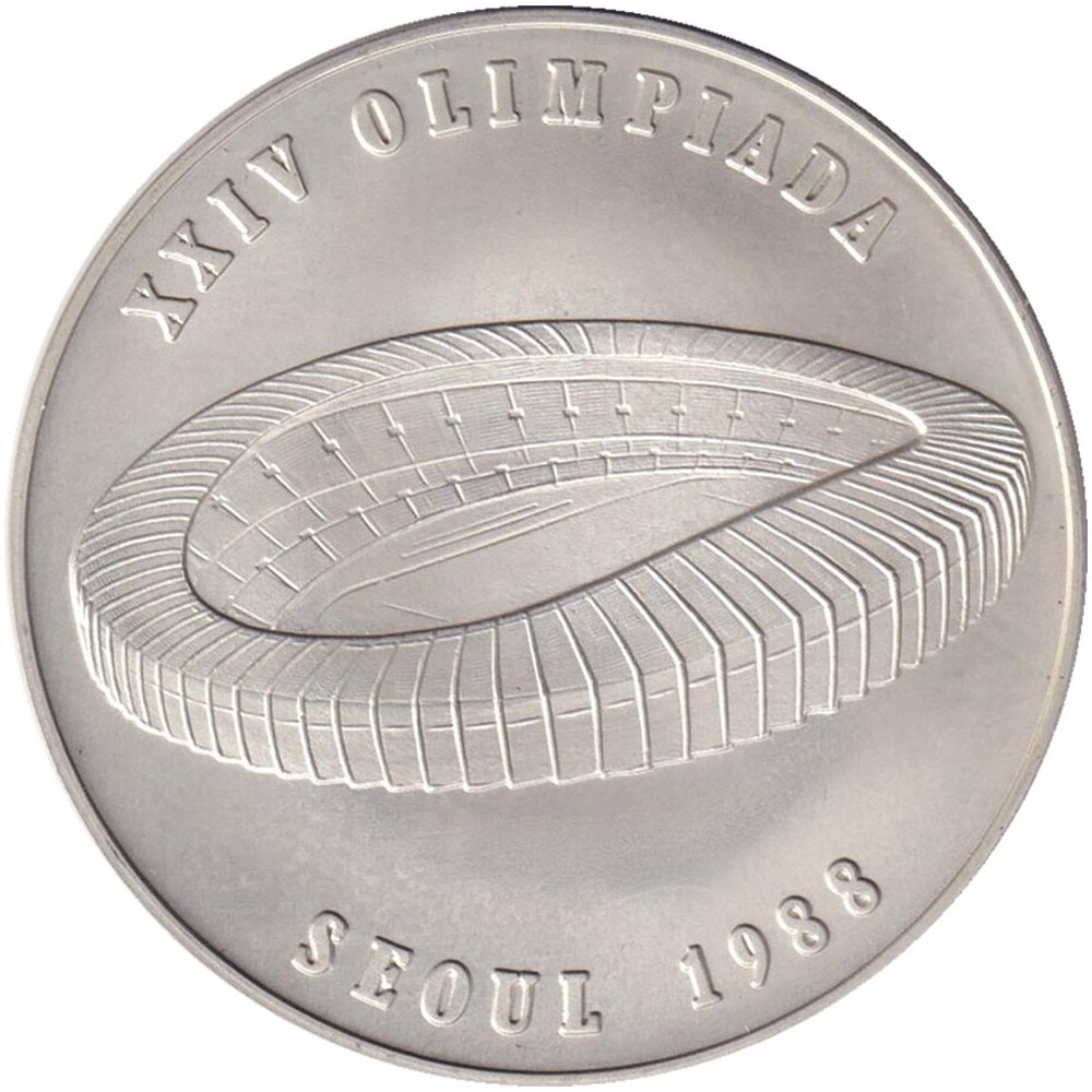 Moneda de 20 Diners Andorra 1988 JJOO Seoul. Plata  - 2
