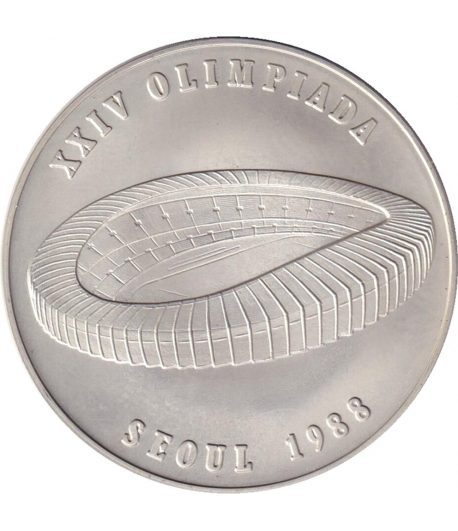 Moneda de 20 Diners Andorra 1988 JJOO Seoul. Plata  - 2