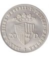 Moneda de 20 Diners Andorra 1988 JJOO Seoul. Plata  - 3