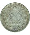 Moneda de México 20 Centavos 1907. Plata  - 1