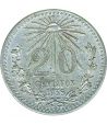 Moneda de México 20 Centavos 1935. Plata  - 1