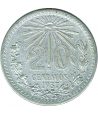 Moneda de México 20 Centavos 1937. Plata  - 1