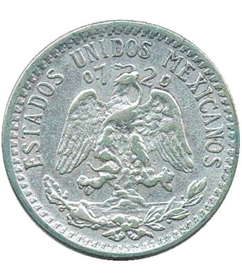 Moneda de México 20 Centavos 1937. Plata  - 2