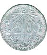 Moneda de México 20 Centavos 1942. Plata  - 1