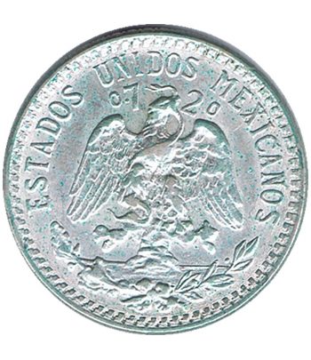 Moneda de México 20 Centavos 1942. Plata  - 2