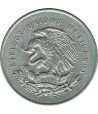 Moneda de Mexico 25 Centavos 1950. Plata  - 2