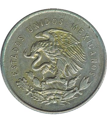 Moneda de Mexico 25 Centavos 1951. Plata  - 2