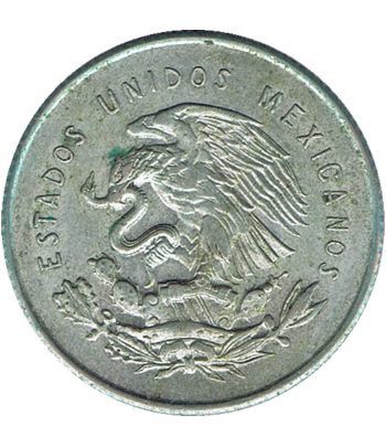 Moneda de Mexico 25 Centavos 1952. Plata  - 2