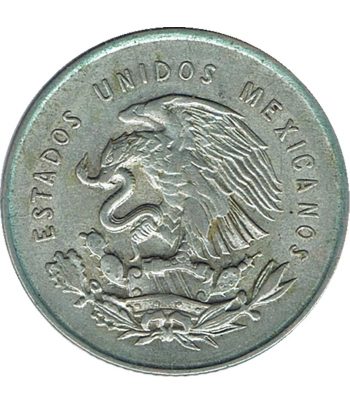 Moneda de Mexico 25 Centavos 1953. Plata  - 2