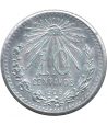 Moneda de México 10 Centavos 1909. Plata  - 1