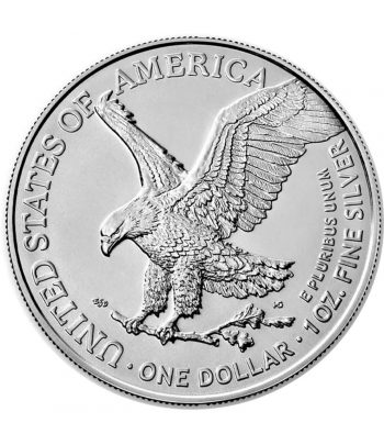 Moneda de plata 1$ Estados Unidos Papa Leon XIV 2025.  - 2