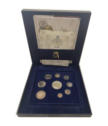 Estuche FNMT 2001 últimas pesetas Proof en Plata  - 1