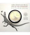 Moneda de plata 25 Rand Sudafrica 2025 Dinosaurio  - 3