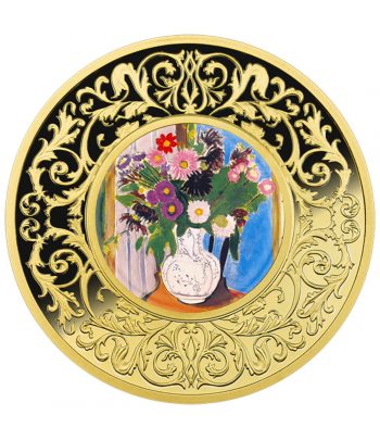 Moneda de 500 Francs Camerún 2025 Matisse. Plata  - 1