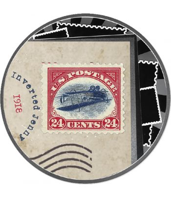 Moneda 500 Francs Camerún 2025 Sello Jenny Invertido. Plata  - 1