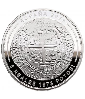 Moneda de España 10 euros 2025 Joyas Museo Casa Moneda. Potosi 1673. Plata  - 1