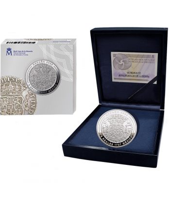 Moneda de España 10 euros 2025 Joyas Museo Casa Moneda. México 1737. Plata  - 3