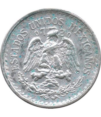 Moneda de México 10 Centavos 1934. Plata  - 2