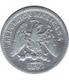 Moneda de México 5 Centavos 1892 MoM. Plata  - 1
