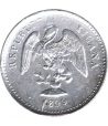 Moneda de México 5 Centavos 1899 Guanajuato. Plata  - 1