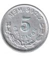 Moneda de México 5 Centavos 1903 MoM. Plata  - 2