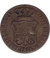 Moneda de España Isabel II 6 cuartos 1841 Cataluña  - 2