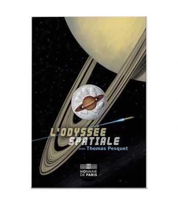 Monedas 10 euros de plata Francia 2025 Odisea Espacial. 4 monedas  - 4