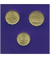 3 monedas Mundial Futbol Argentina 78. Cobre  - 2