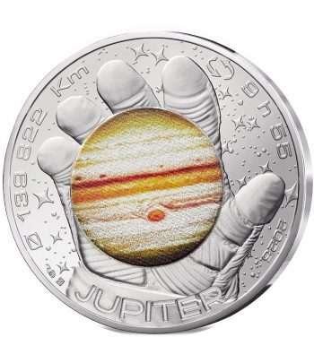 Monedas 10 euros de plata Francia 2025 Odisea Espacial. 4 monedas  - 2
