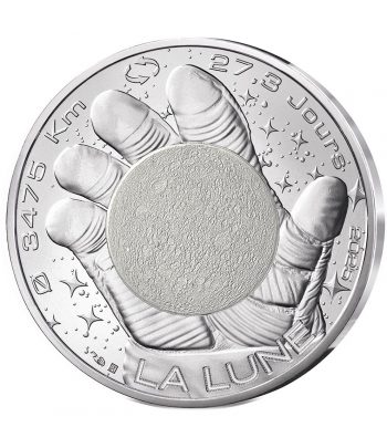 Monedas 10 euros de plata Francia 2025 Odisea Espacial. 4 monedas  - 6