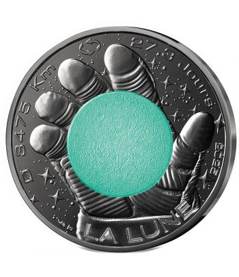 Monedas 10 euros de plata Francia 2025 Odisea Espacial. 4 monedas  - 7