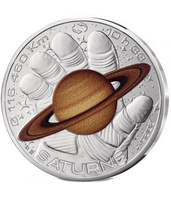 Monedas 10 euros de plata Francia 2025 Odisea Espacial. 4 monedas  - 9
